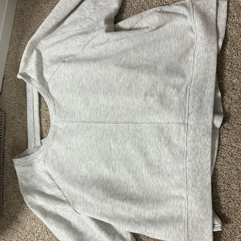 Yogalicious Light Gray Sweatshirt